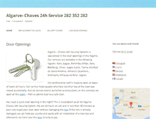 Tablet Screenshot of algarve-chaves.com